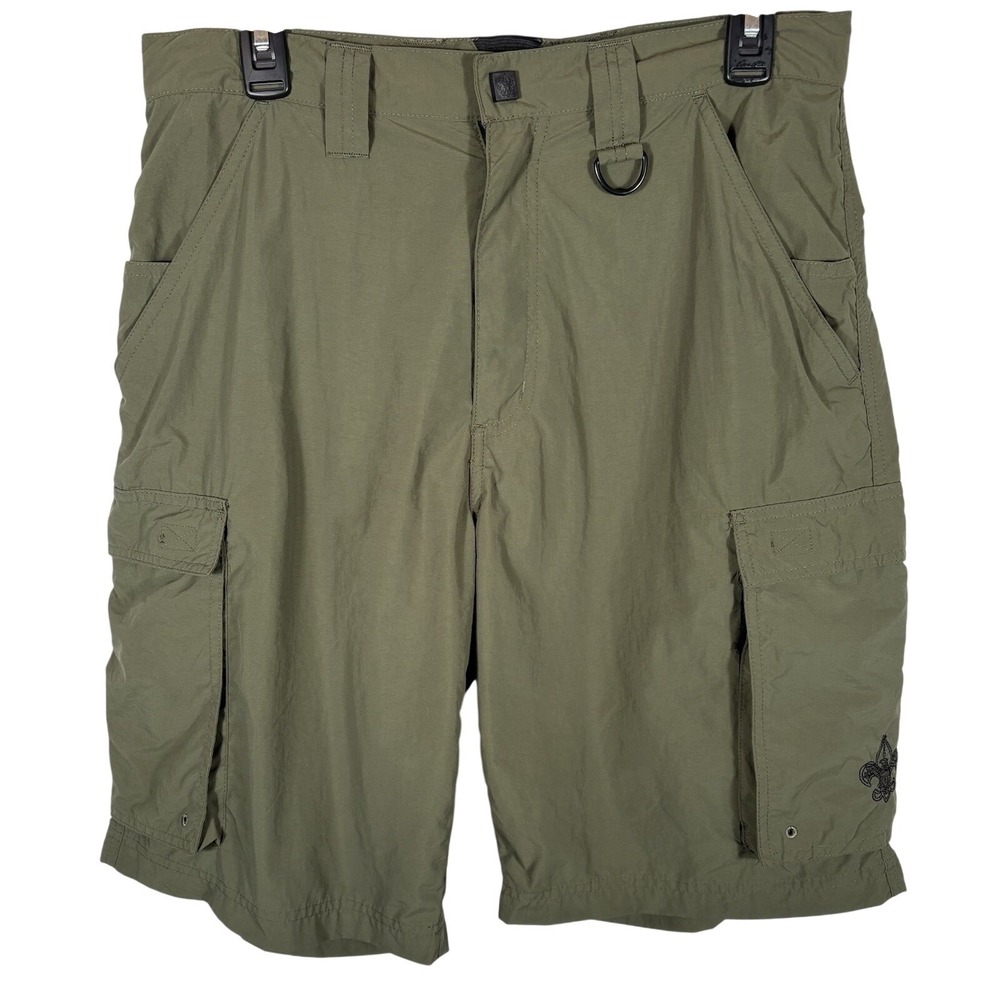 Boy Scouts of America Cargo Shorts Centennial Uniform Small Men's Nylon -665
